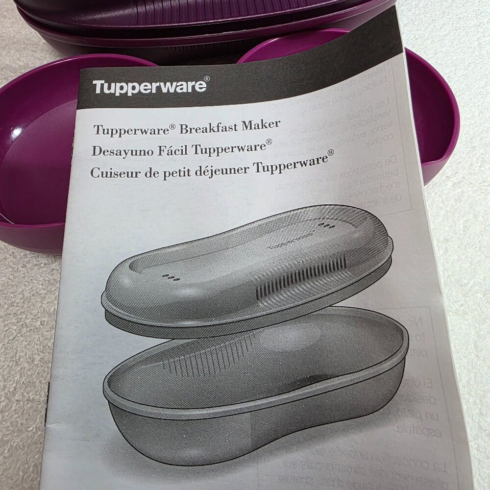 Tupperware egg maker